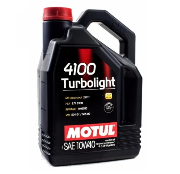 10W40 Synthetic Motor Oil - 5 liter bottle - MOTUL