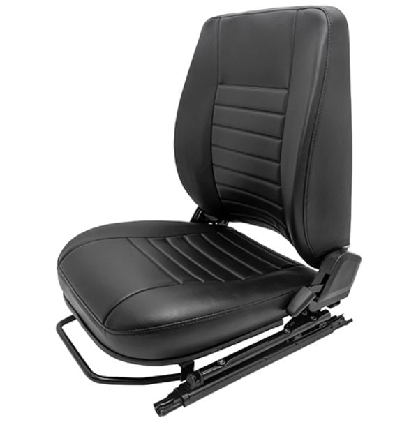 Front Left Seat - Vinyl - Black - ALLMAKES