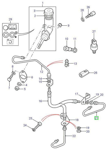 Clutch Pipe