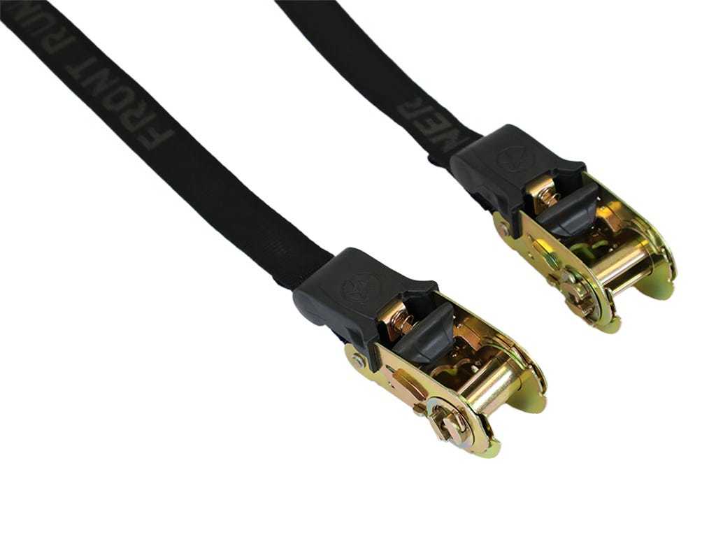 Correas de trinquete 25mm x 1m Par