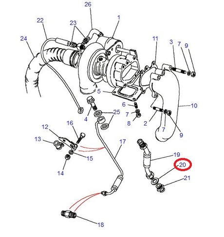 Copper Washer - Turbo Oil Drain Pipe - ALLMAKES