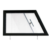 Front Sliding Aluminum Windows - Pair