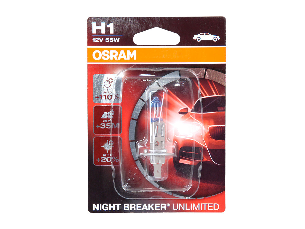 Osram Night Breaker® Unlimited H1 Single Blister - All
