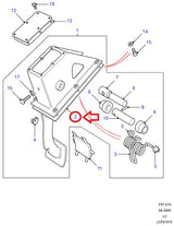 Clutch Support Gasket - GENUINE LAND ROVER