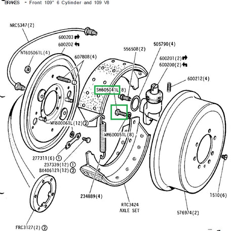 Brake Cylinder Screw - PR2 ALLMAKES