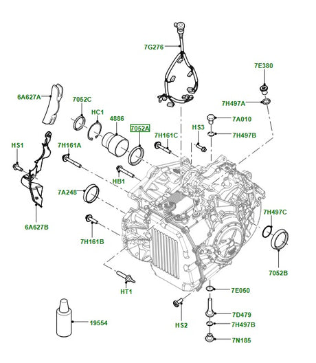 Internal Seal - Gearbox Output to Transfer - CORTECO