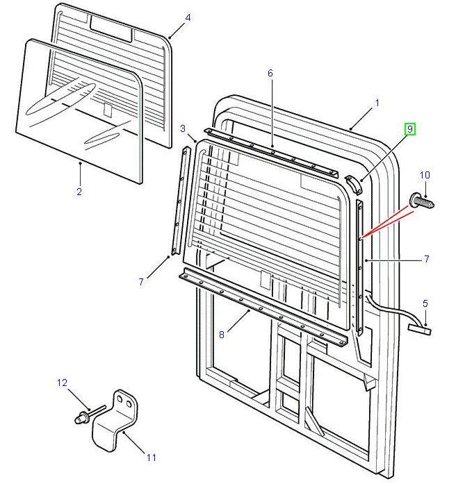Retainer - Door Trim
