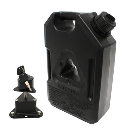 Drum with Locking Support - TERRA CAN - Black Color - 3.8L