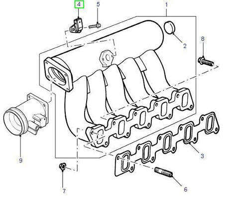 Sensor Manifold Pressu