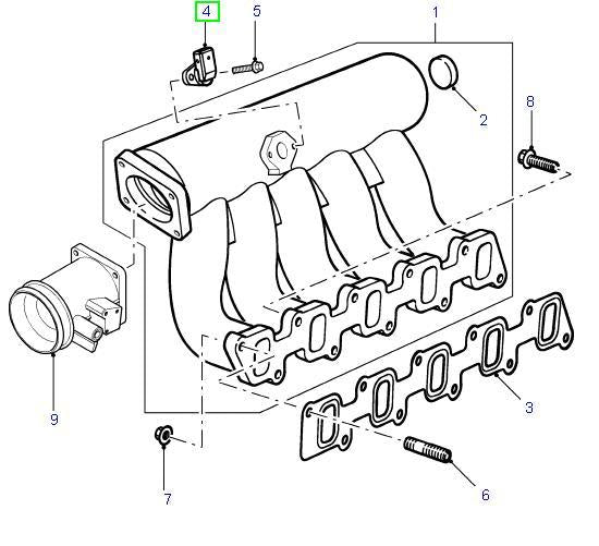 Sensor Manifold Pressure -  EUROSPARE