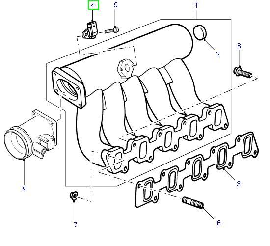 Sensor Manifold Pressure -  EUROSPARE