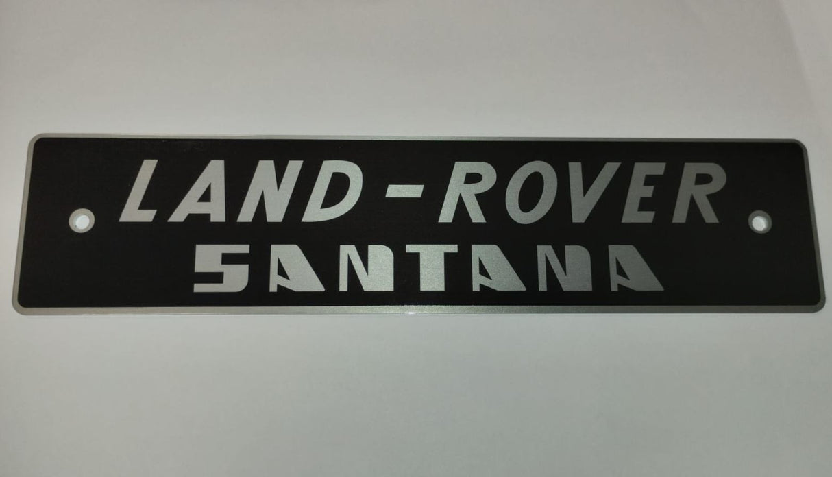 Land Rover Santana Rear Emblem