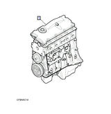 Td5 reconditioned engine 15p (stripped)