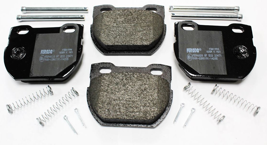 Brake pad set - rear - def 110 & 130