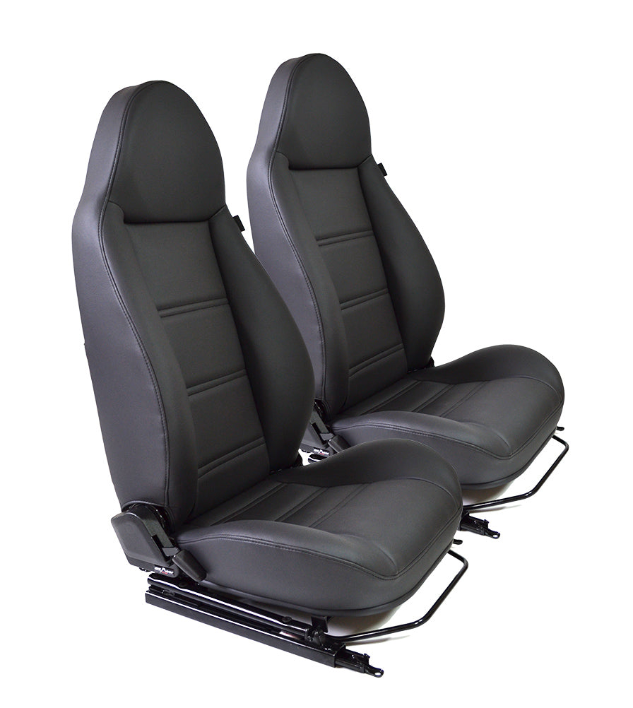 Seat Modular - Black Leather - Heated - EXMOOR