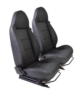 Seat Modular - Black Leather - Heated - EXMOOR