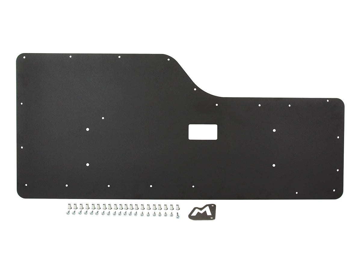 Terrafirma Black Alloy Rear Tailgate Panel D2