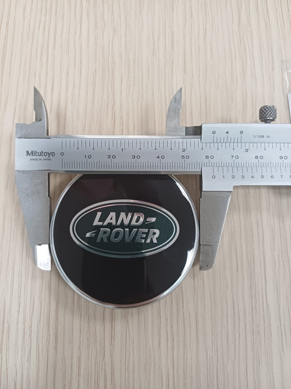 Center Cap - Gloss Black and Green for Alloy Wheel - AG PARTS