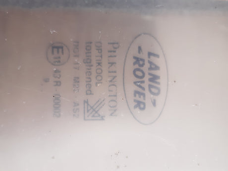 Fixed Rear Left Window