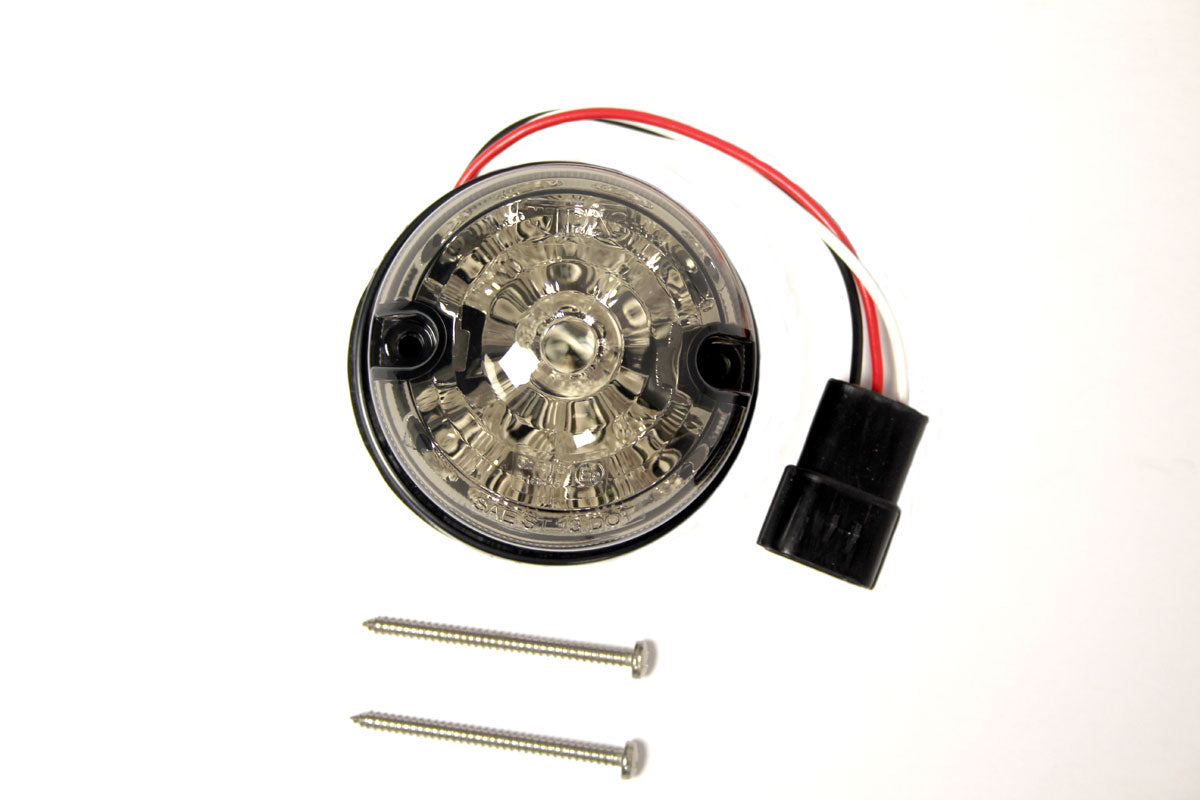 Rear LED Position/Brake Light - 73mm - Smoked - WIPAC