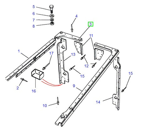 Tapa Derecha Angulo Ranchera