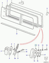 Upper Moon Hinge Gasket