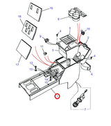 Lower Console with Cassette Box - AG PARTS