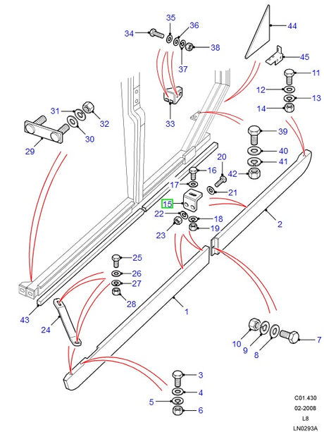 Outer Sill Holding Bracket
