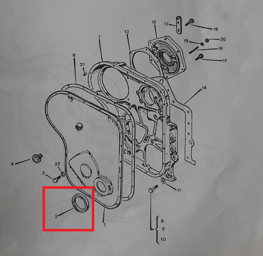 Front Crank Seal