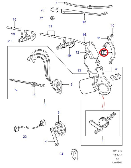 Motor Support Wiper - ALLMAKES