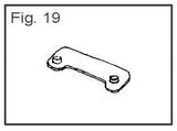Upper hinge rubber seal