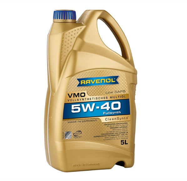 Motor Oil - 5W40 - VMO SAE - 5 Liters - RAVENOL