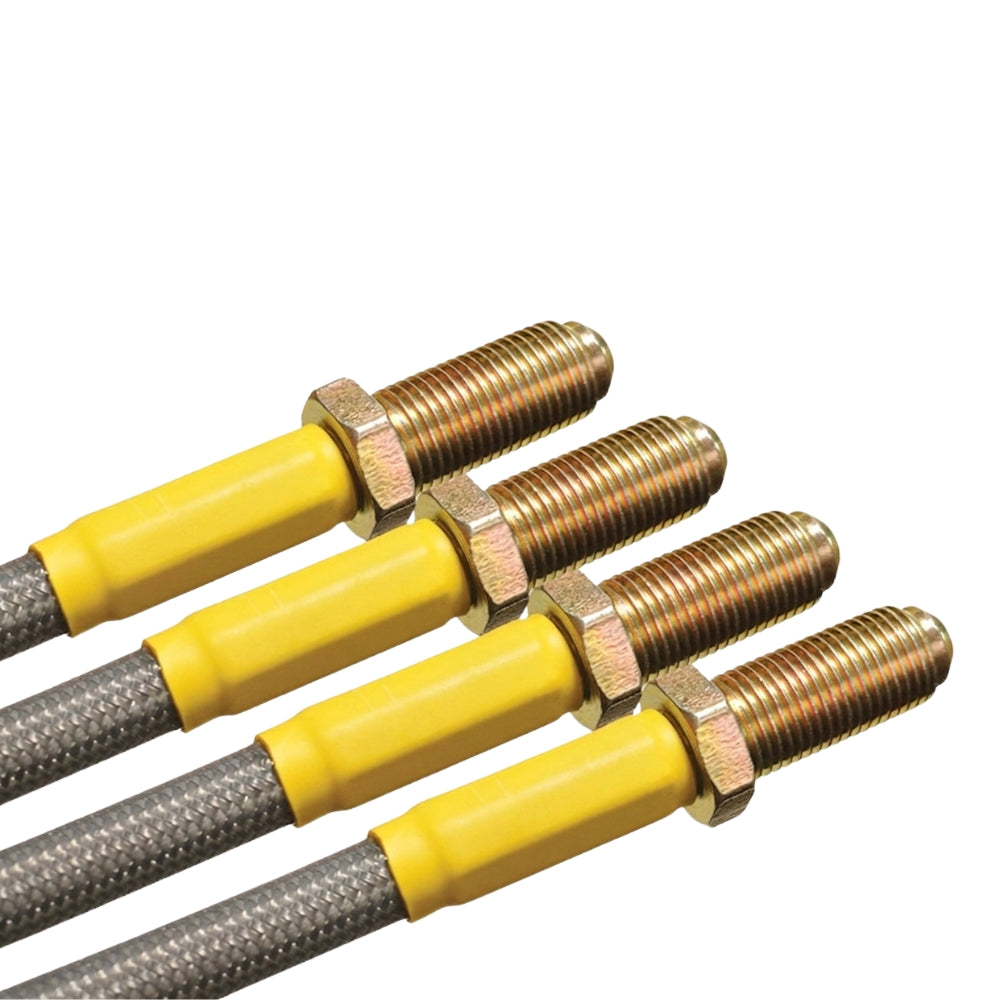 Brake Hose Kit +40mm - Stainless Steel - ALLMAKES