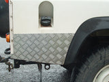 Rear Wing protector - 3mm - Aluminum - Pair - AG PARTS