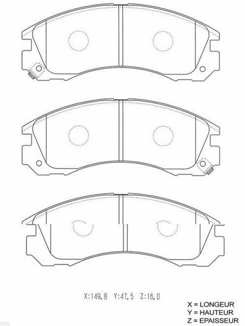 Brake pads