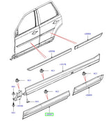 Moulding - door outside