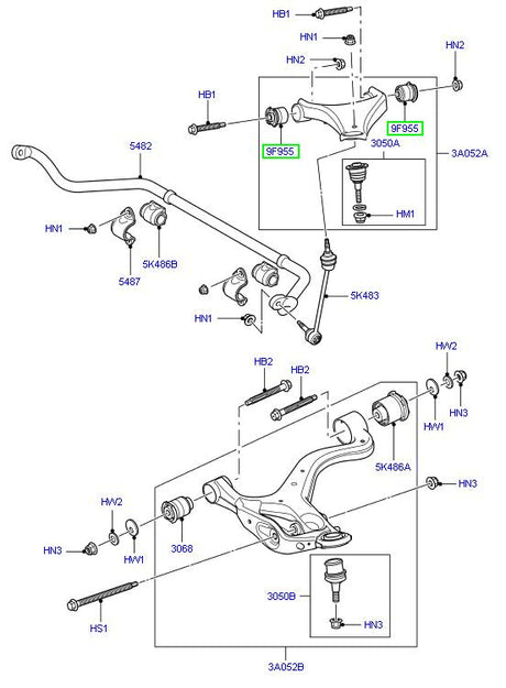 Bush Upper Arm Polyurethane