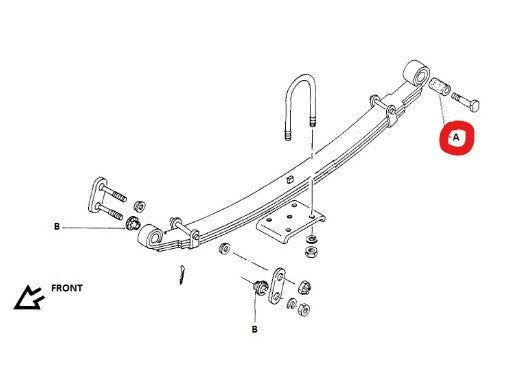 Leaf Spring Silentblock - Unit - NPS - NIPPON PIECES