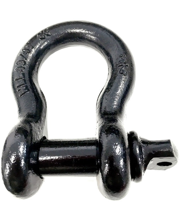 Bow shackle 4.75t 22mm pin