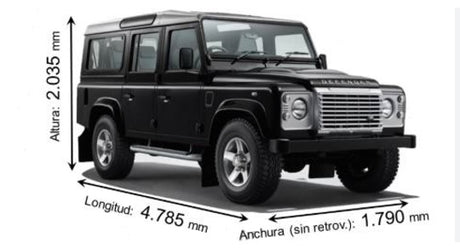 Exterior Protective Cover - Complete Vehicle Defender 110 - AG PARTS