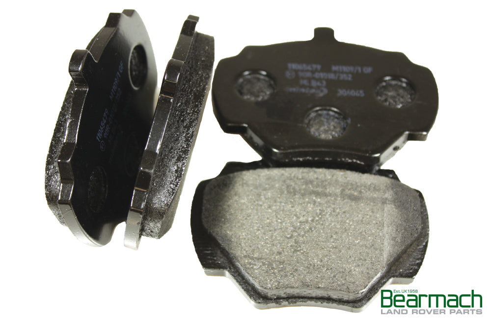 Rear Brake pads without clips