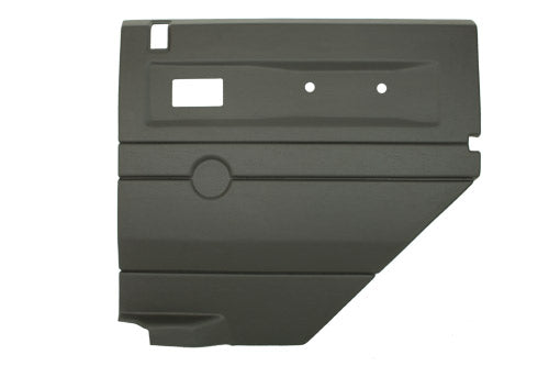 Door Trim - Rear Right - Dark Gray - Electric Window - TERRAFIRMA
