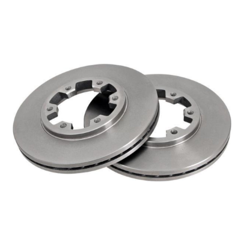 Front Brake Discs - Ventilated - Pair - NIPPON PIECES