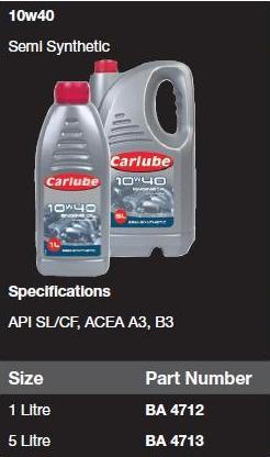 10w40 Semi Synthetic 1 ltr