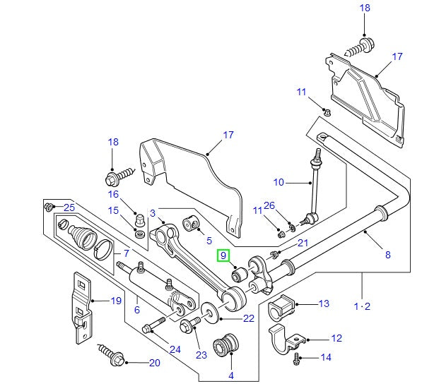Anti Roll Bar Bush