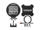 7in OSRAM LED Light Round MX180-CB / Combo Beam AND Mounting Kit