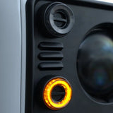 GL-2x Front LED Headlight Kit - Complete Set (2 left & 2 right) - Smoked Lens - GLOHH