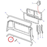 Seal Rear Panel Cabin Pick Up