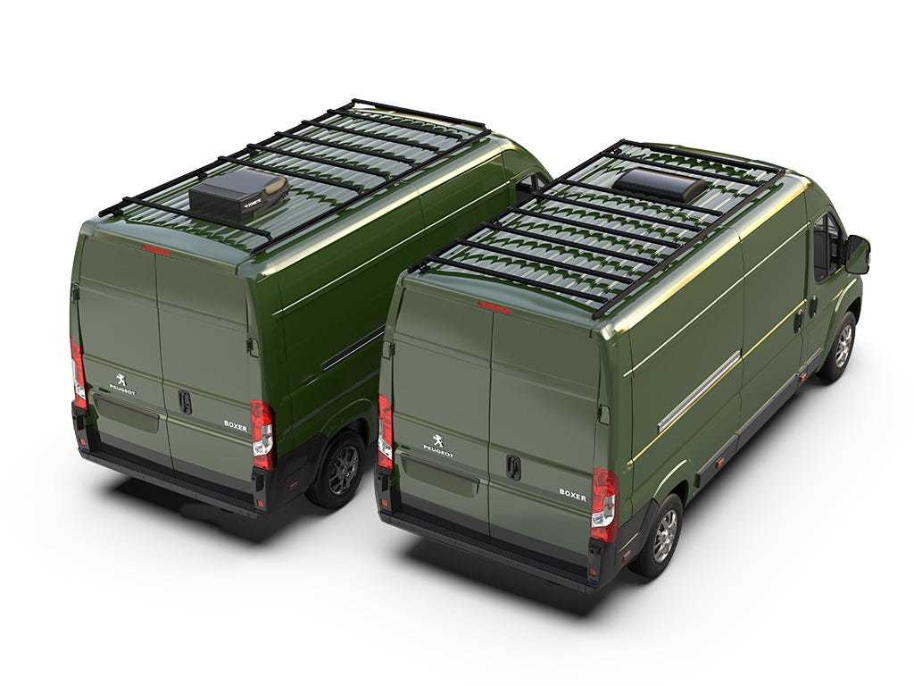 Peugeot Boxer (L3H2/159in WB/High Roof) (2014-Current) Slimpro Roof Rack Kit