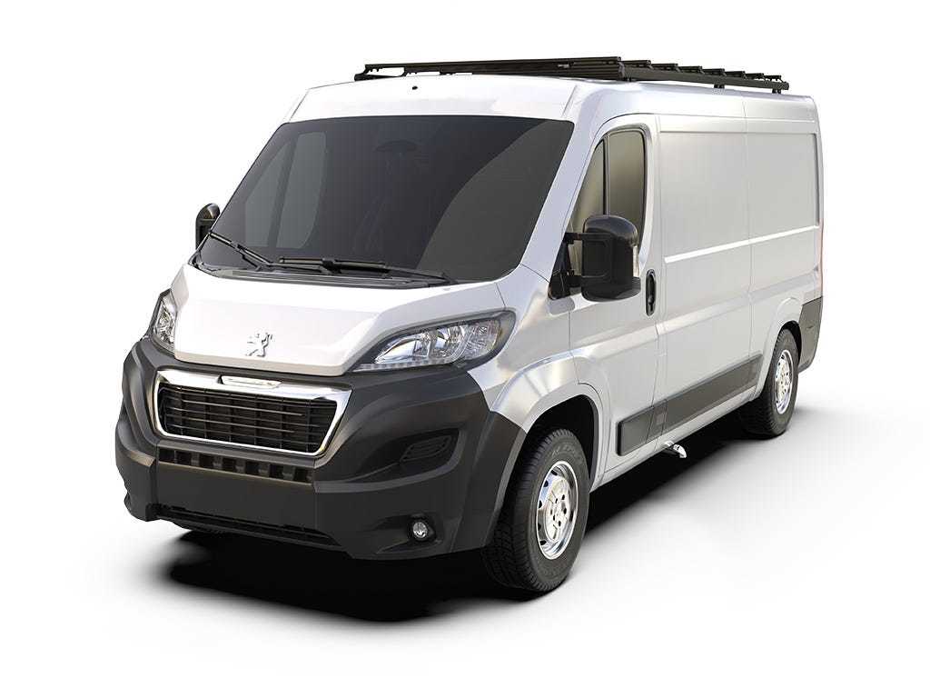 Peugeot Boxer (L2H1/136in WB/Low Roof) (2014-Current) Slimpro Roof Rack Kit